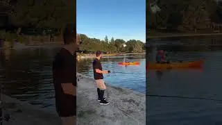Pond fishing in Los Angeles!