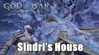 What does Sindri's House look like in God Of War Ragnarok