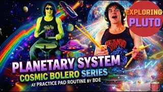 ☄️ Exploring PLUTO with The Cosmic Bolero | Drum Workout 🥁