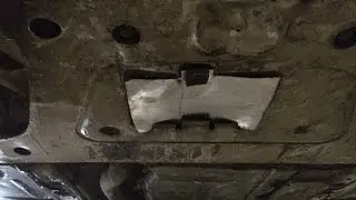 DIY METAL Oil pan trap door - BMW FRONT - люк масляного поддона