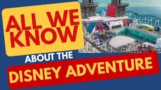 DISNEY ADVENTURE: 🤩 ROLLER COASTER at Sea! | DCL's Biggest Ship & Singapore Homeport Revealed