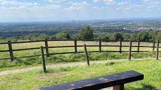 Beat view of Manchester,  Werneth Low Country Park Visitors Centre