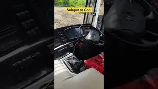 slp to Goa 1119 #shortfeeds #travel #driver #coach #viral #ytshorts #shorts #travelblog #trending