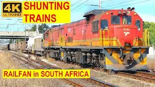 A Railfan Chase to watch Shunting Freight Trains