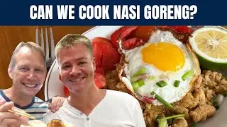 Food Challenge! Cooking Nasi Goreng, Indonesia's Fried Rice