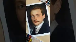 L&eacute;on Delafosse 1895 ♡ Masterstudy in watercolors #watercolor #acuarela #watercolorpainting #painting