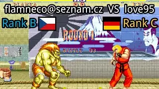 Street Fighter II' - Champion Edition: (CZ) flamneco@seznam.cz vs (DE) love95
