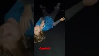 CATCHING STATIC ELECTRICITY FROM TRAMPOLINE IN THE DARK!!!👂👀👂👀⚡