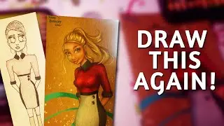 DRAW THIS AGAIN Challenge! #2 | JennaDrawing