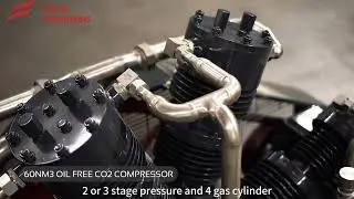 60NM3 OIL FREE CO2 COMPRESSOR