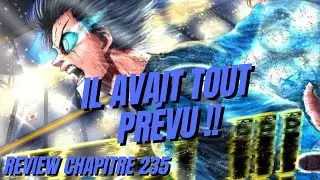 CHAPITRE 235 BLUE LOCK REVIEW ! IL AVAIT TOUT PREVU !!!