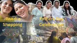 Bandra Hill Road & Linking Road Shopping🛍️|| Trending Tops, Jeans etc|| Fathers Day Celebration 🎉