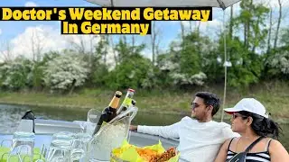 Doctors weekend getaway in Germany | unplanned crazy day | Elbe boat ride| #friends #doctors #bts
