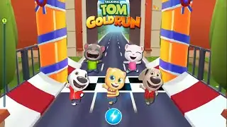 Talking Tom Gold Run - ALL CHARACTERS IN RACE (Part-3)