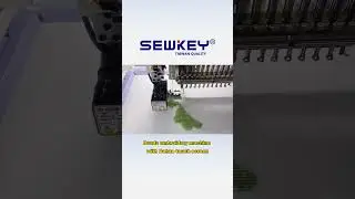 SK-1201 Single Head Compact Flat Embroidery Machine