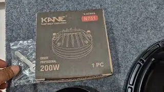 ■DRIVER NEO KANE N751 กำลังวัตต์ 200W คอเสียง 1.4นิ้วแบบแป้นยึดน๊อตครับ■