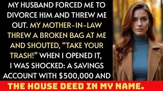 My Mother-in-Law Threw a “Trash Bag” at Me. Inside, I Found $500,000 and a Secret Note!......