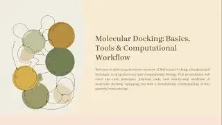 Molecular Docking Basics| Drug Discovery and Designing| Hammad Bashir Khan| BiochemVerse by Hammad.