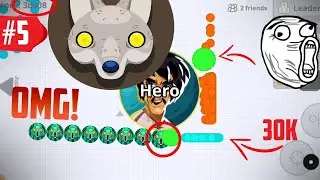 Agario BEST TROLLING AFK & FUNNY MOMENTS 😂 + INSANE CLIPS 🔥✨