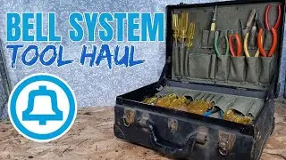 Auction Tool Haul! Loaded Bell System Technician Tool Box Tour!
