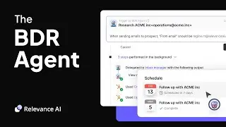 Агент BDR Relevance AI