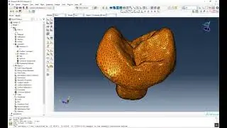 Abaqus tutorials _ lesson (23) _ How to import STL file and convert to geometry