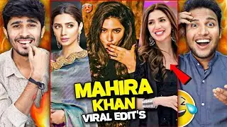 Mahira Khan Instagram Trending Reels + Edits Part 2 Reaction 😍🔥 | The Beauty Of Drama Industry ❤️🔥 |