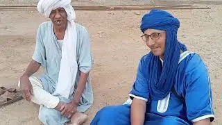 قصبة مولاي الحسين بقصر الهبلة بتسابيت/أدرار رفقة شيخها الحالي