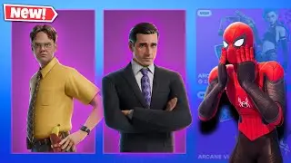 NEW The Office Collab in Fortnite | Live Gameplay & Item Shop Reaction!