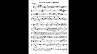 Rubank Intermediate Method for Clarinet L5 1 a 70bpm