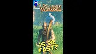 How Fast Is The Troll? Troll Reaction - Valheim Highlight - #Shorts