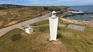To the Lighthouse! - Cape Jervis from Cinematic Drone