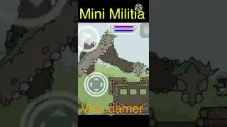funny moments in mini militia | @visugamer #youtubeshorts #funnymoment