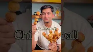 Easy Chicken Ball Recipe which you can Easily Make at Home #food #chickenballs