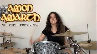 Amon Amarth - The Pursuit Of Vikings (DrumCover by Isabela Moraes)