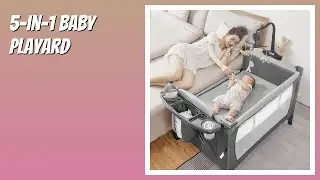 REVIEW (2026): 5-in-1 Baby Playard. Features