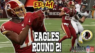 ROOKIE CB BALLS OUT! | Washington Redskins Madden 20 Franchise Rebuild | Ep40 S4G4 vs Eagles