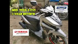 Обзор MIO SOUL I 125s за 1 год || Техническое обслуживание || Косметические улучшения