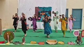 Dance performance by 8th and 9th Class girls on Teej Celebration 😍😍