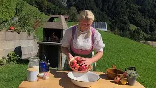Cozy Country Living in Austria! Grandma&rsquo;s Apple Rose Cake, Farmer's Pizza & Autumn in the Mountains