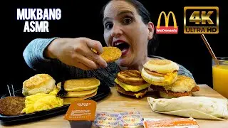 ASMR MUKBANG | MCDONALD'S Breakfast, Pancakes, Hashbrowns | Eating Sounds | 먹방 VoluptasASMR
