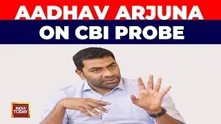 Aadhav Arjuna reacts to CBI Probe into the Karur Stampede Row | India Today