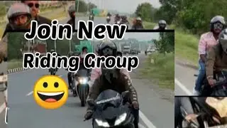 Join to my new riding group|| going to ckp vlog to my ❤all friend|| #slow2bikerider