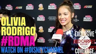 Olivia Rodrigo interviewed at the 2018 Radio Disney Music Awards #RDMAs #RedCarpet