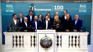 Transocean Ltd (NYSE: RIG) Rings The Closing Bell&reg;