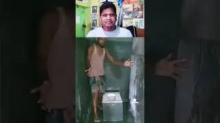 Bangladeshi Mason&rsquo;s Genius Desi Toilet Design 😂 #shorts​ #foryou​ #viralvideo​ #trending #reels #fyp