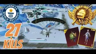 27 KİLLS😱 REALLY All CONQUERROR PLAYERS LANDED in HERE 🥵#pubgmobile 