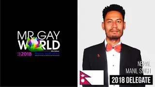 Mr Gay World 2018 Delegate - NEPAL