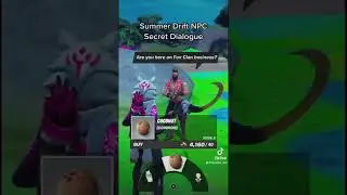 Summer Drift NPC Secret Dialogue