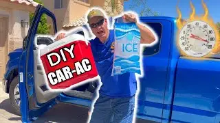 DIY Ice Cooler Air Conditioner-For Cars